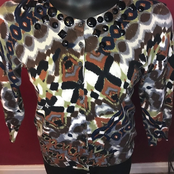 Kenar Embellished Cardigan Size S - Picture 5 of 8
